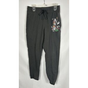 Disney Tim Burton Nightmare Before Christmas  Lounge Sweat Pants Jogger Size M